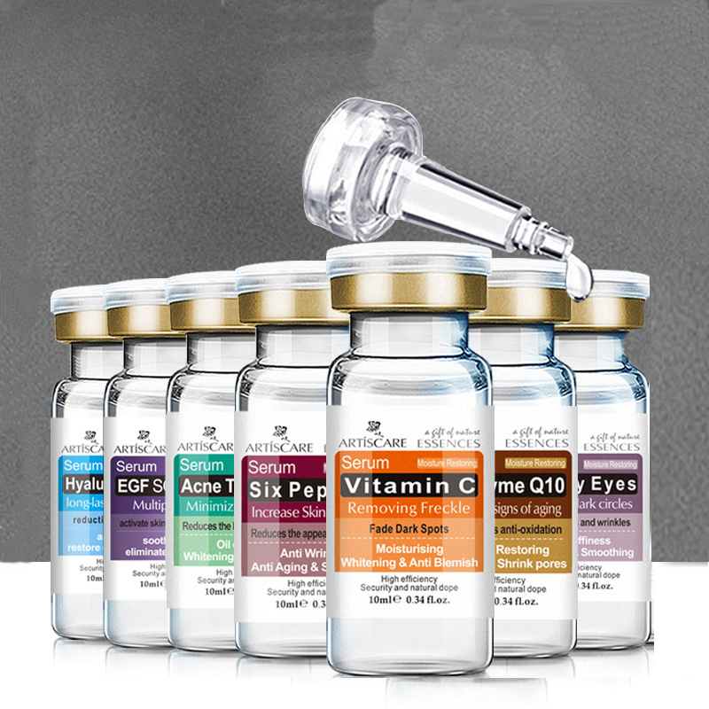 Luxury Skincare Sets - 7 Stück Serum für Gesichtsaufhellung, Anti-Falten,