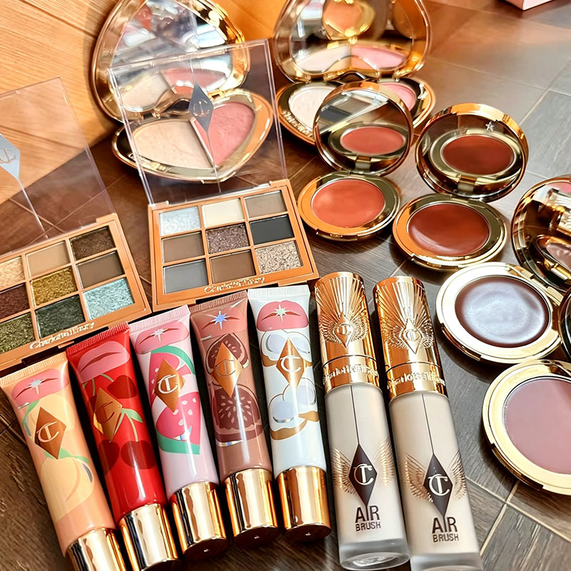 Luxury Skincare Sets - Luxuriöse Mode CT Marken-Make-up 9-Farben-Lidschatten-Palette 9g