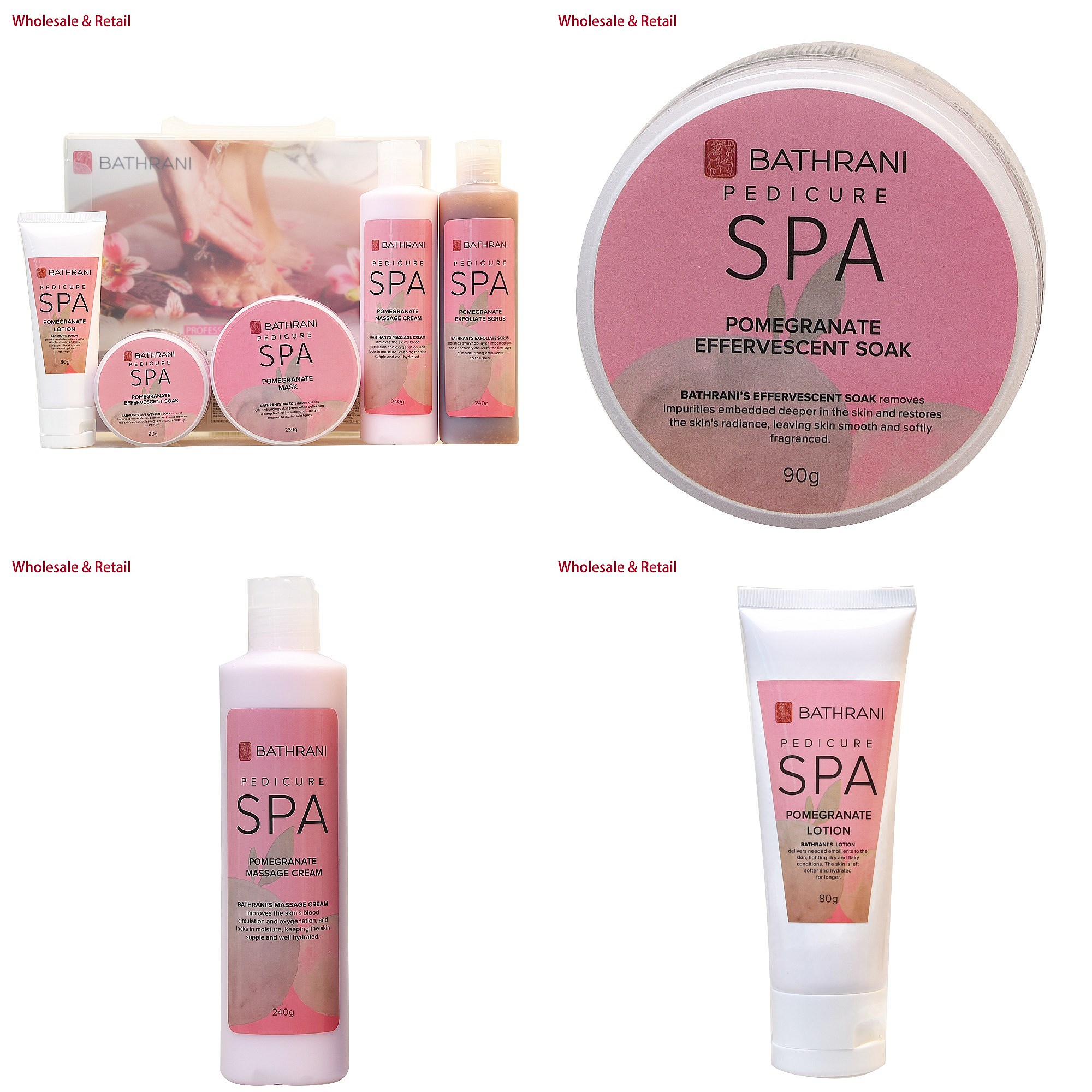 Luxury Skincare Kit - Spa Pediküre-Set 5-Stufen Fußpflege-System Gold Luxus