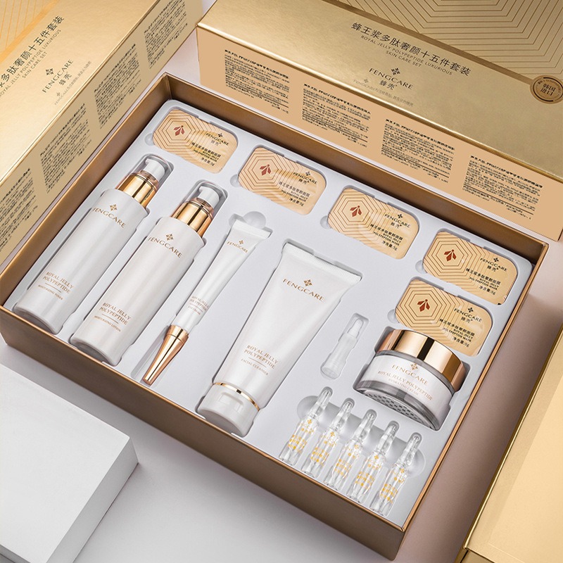Luxury Skincare Kit - Feuchtigkeitsspendendes und Anti-Falten-Set von Royal Jelly