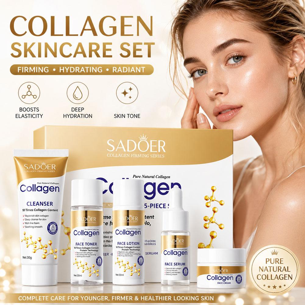 Kollagen 5-teiliges Hautpflege – Luxury Skincare Kit Bewertung und Preis