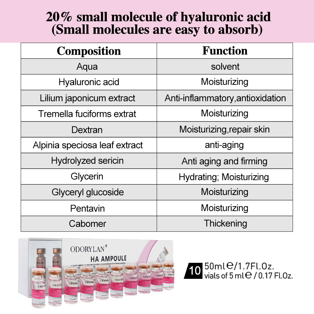Hyaluron säure Gesicht Serum E – Luxury Skincare Wholesale Bewertung und Preis
