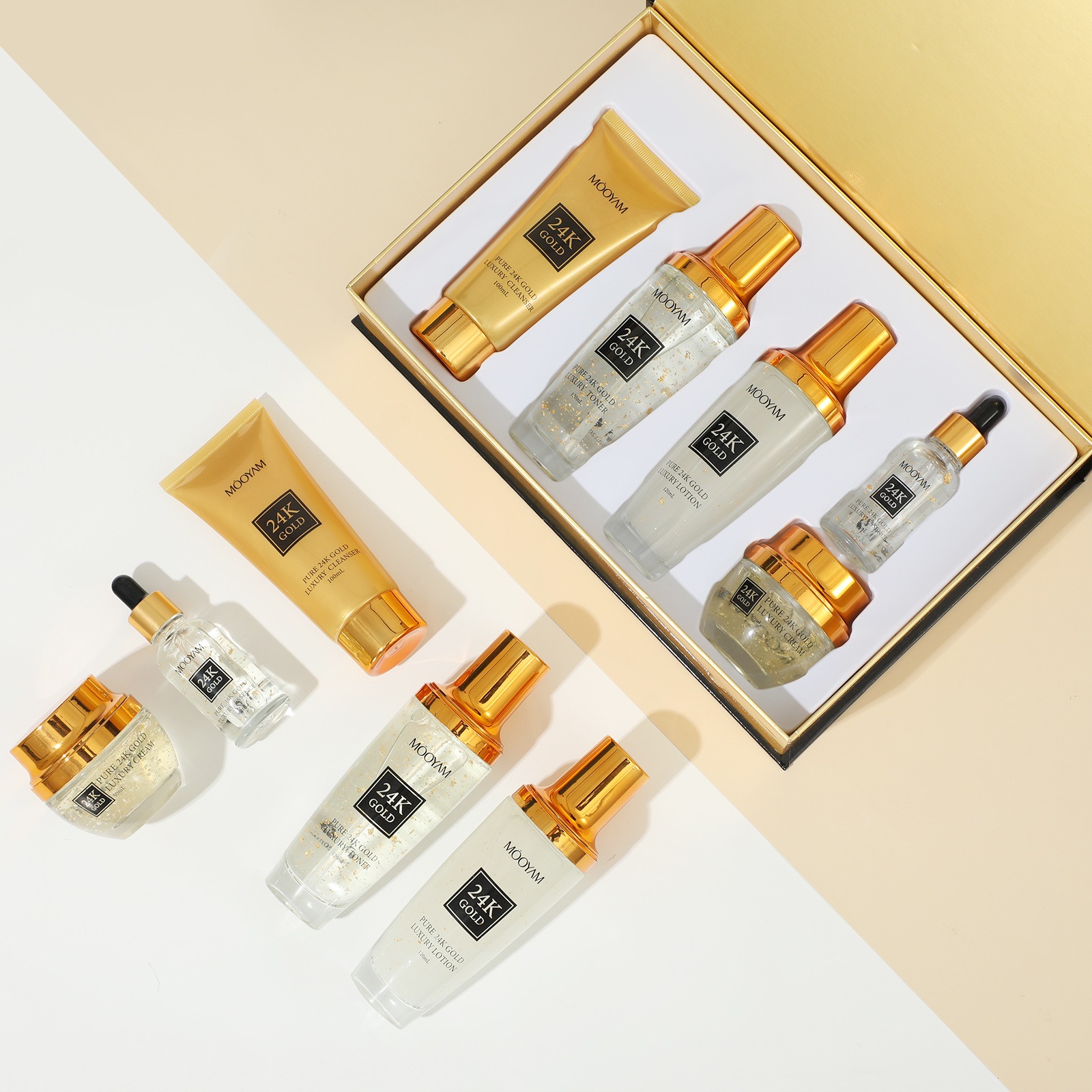24K Gold LUXURY Moisturizin An – Luxury Skincare Sets Bewertung und Preis